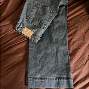 Everlane women’s Jeans in Classic Blue High waisted wide leg